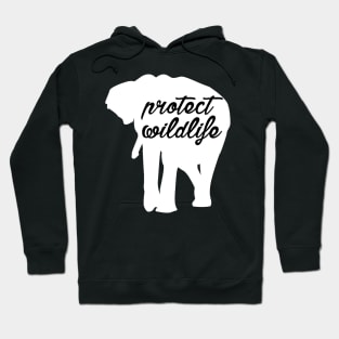 protect wildlife - elephant Hoodie